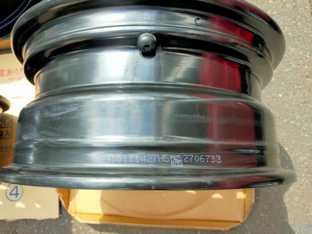 トヨタ 200系 ハイエース 純正スチール ホイール 4本 画像12