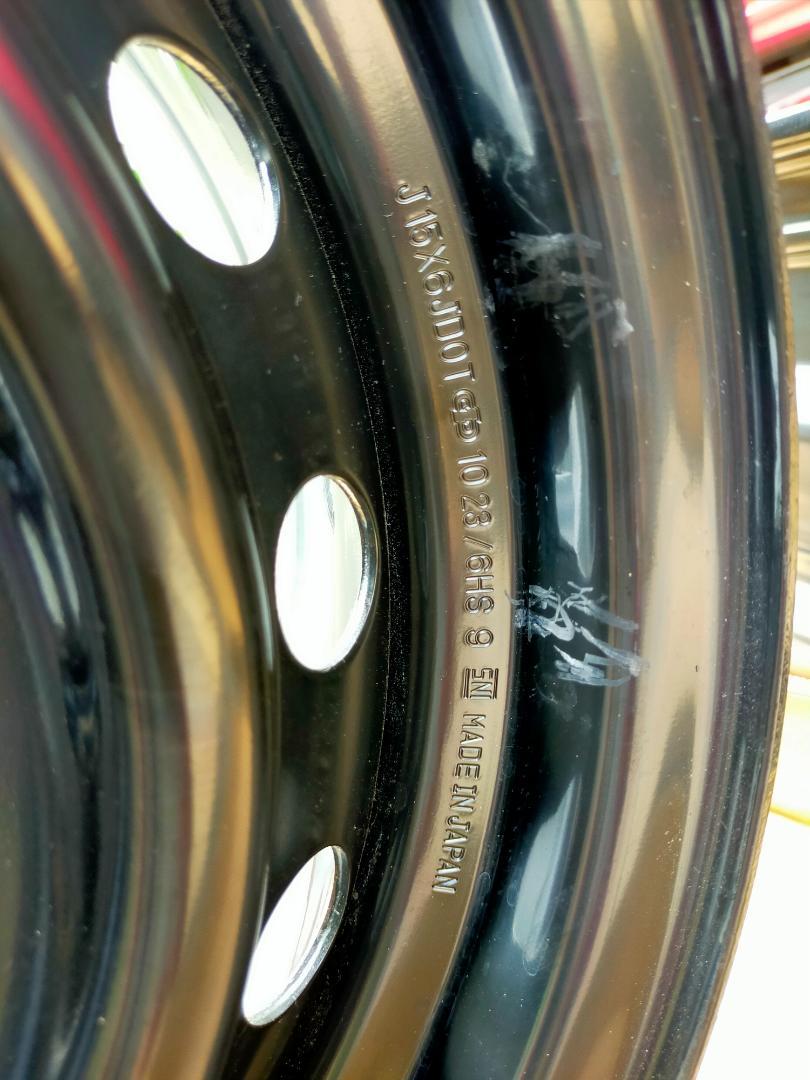 トヨタ 200系 ハイエース 純正スチール ホイール 4本 画像16