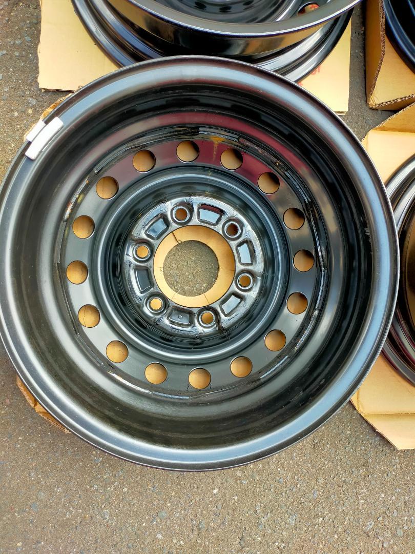 トヨタ 200系 ハイエース 純正スチール ホイール 4本 画像8