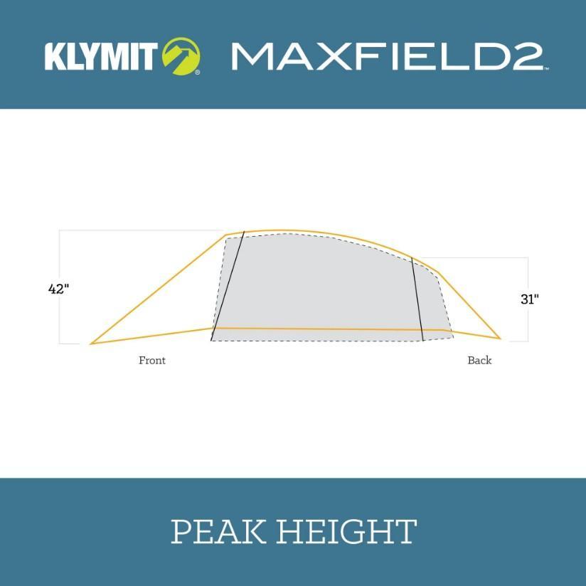 【特価セール】KLYMIT クライミットMaxfield2 二人用 2Pテント