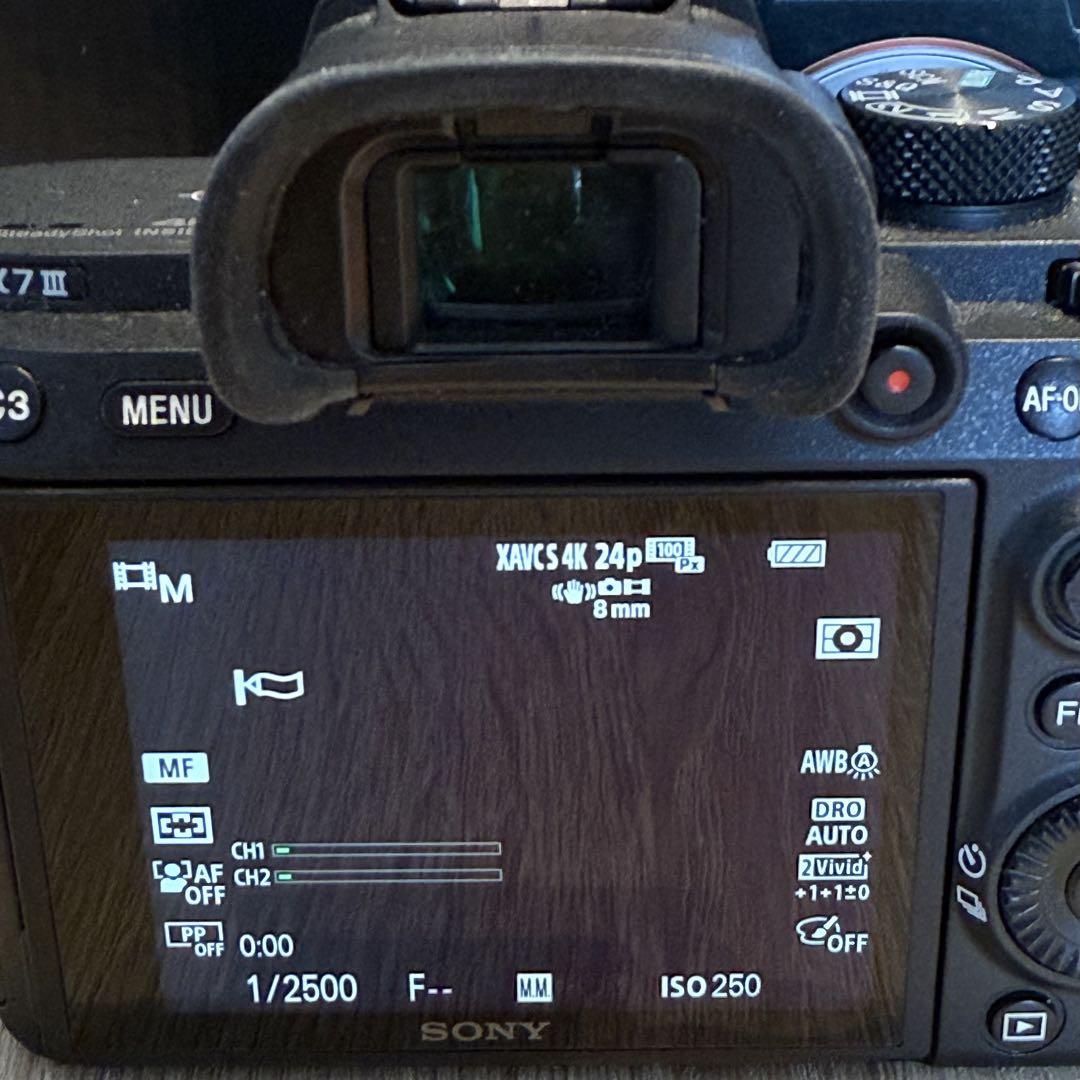 SONY α7iii 3 III ミラーレス一眼 本体 ズームレンズキット 美品