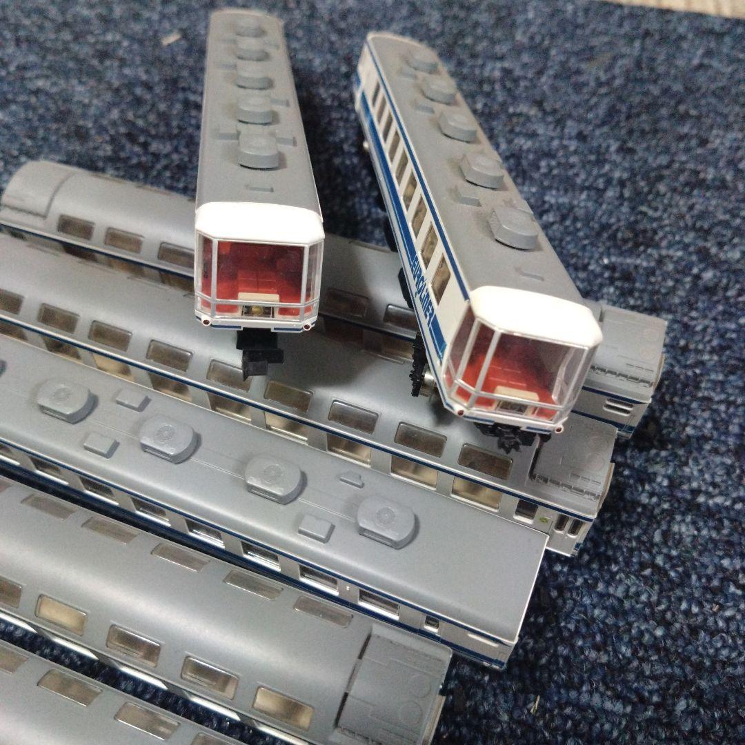 鉄道模型　Nゲージ　トミックス　ユーロライナー 7両セット 中古品　客車 鉄道模型 Nゲージ トミックス ユーロライナー 7両セット 中古品