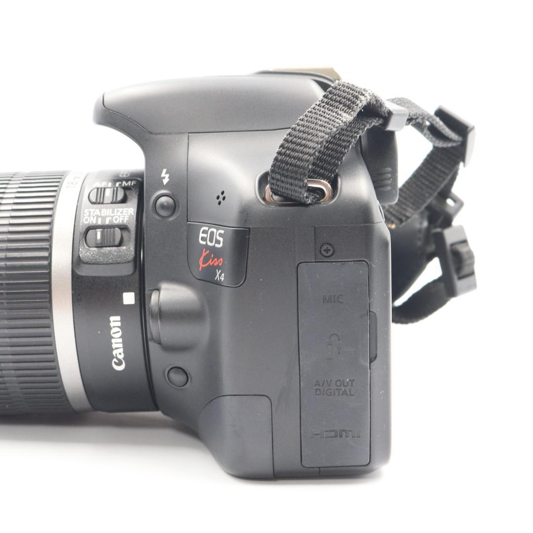 【初心者に】Canon　Kiss　X４ 一眼レフ　使用少　18-55mmセット Amazon | Canon デジタル一眼レフカメラ EOS Kiss X4 EF-S 18-55