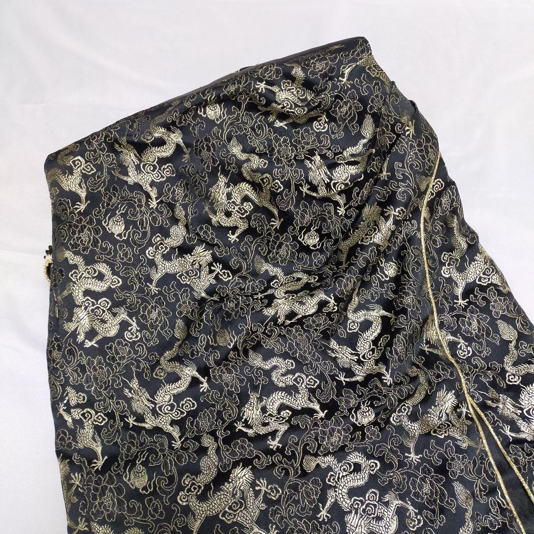 扇子付き♪ ロングスカートチャイナドレス