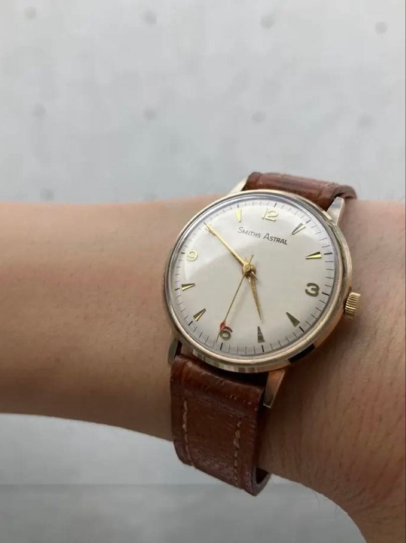 極美品 SMITHS ASTRAL 金無垢 ヴィンテージ時計 スモールセコンド 極美品 SMITHS ASTRAL 金無垢 ヴィンテージ時計 スモールセコンド