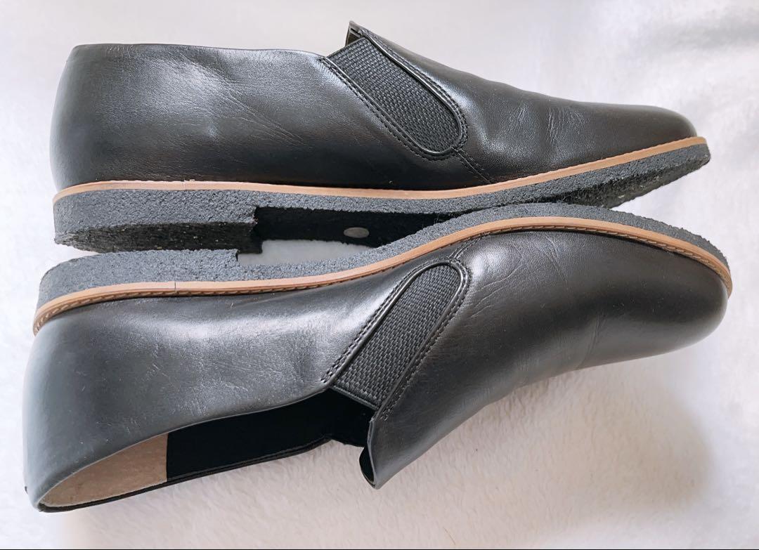 MARGARETHOWELL idea レザー ローファー スリッポンシューズ