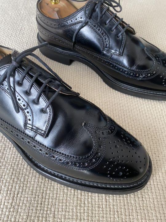 ユニオンイ 美品 REGAL GEOX ウィングチップ ビジネスシューズ P4Cyo-m28344780486 ヒロカワ