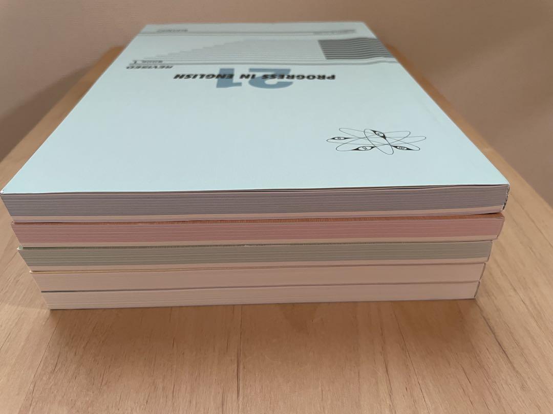 【新品】PROGRESS IN ENGLISH 21 REVISED 5冊セット