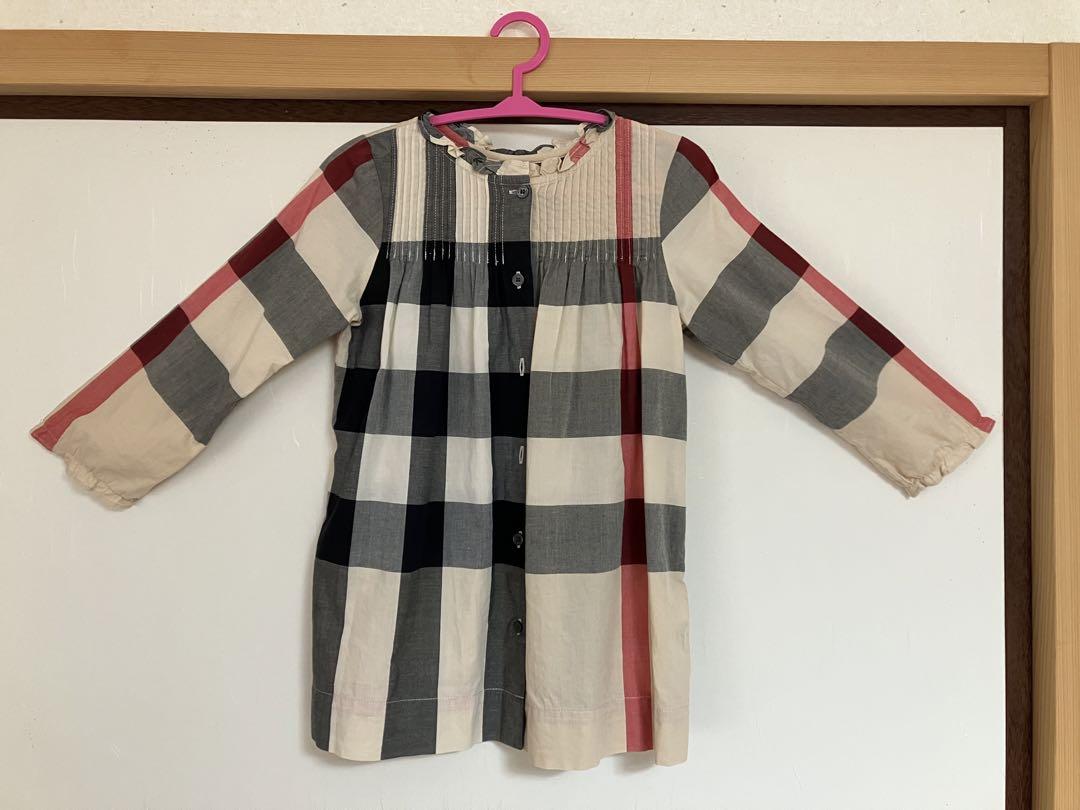 【新品】 バーバリー ワンピース 2Y 女の子 ベビー キッズ バーバリー ワンピース キッズ ベビー 2y 92