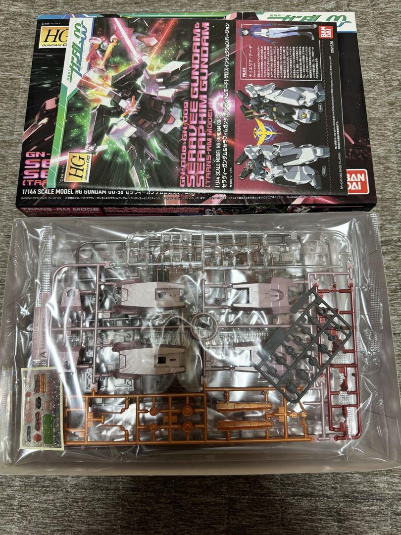 HG セラフィムガンダム　セラフィムガンダム　トランザムモード