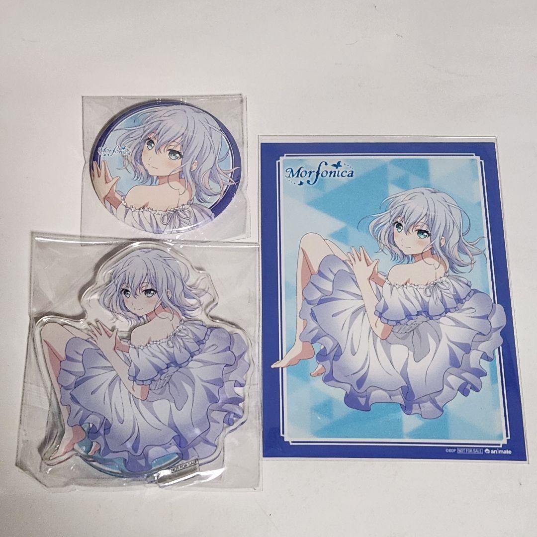 即購入可能　バンドリ　ガルパ　Morfonica  倉田ましろ　缶バッジ バンドリ 10周年の軌跡展 缶バッジ Morfonica 倉田ましろ 3個