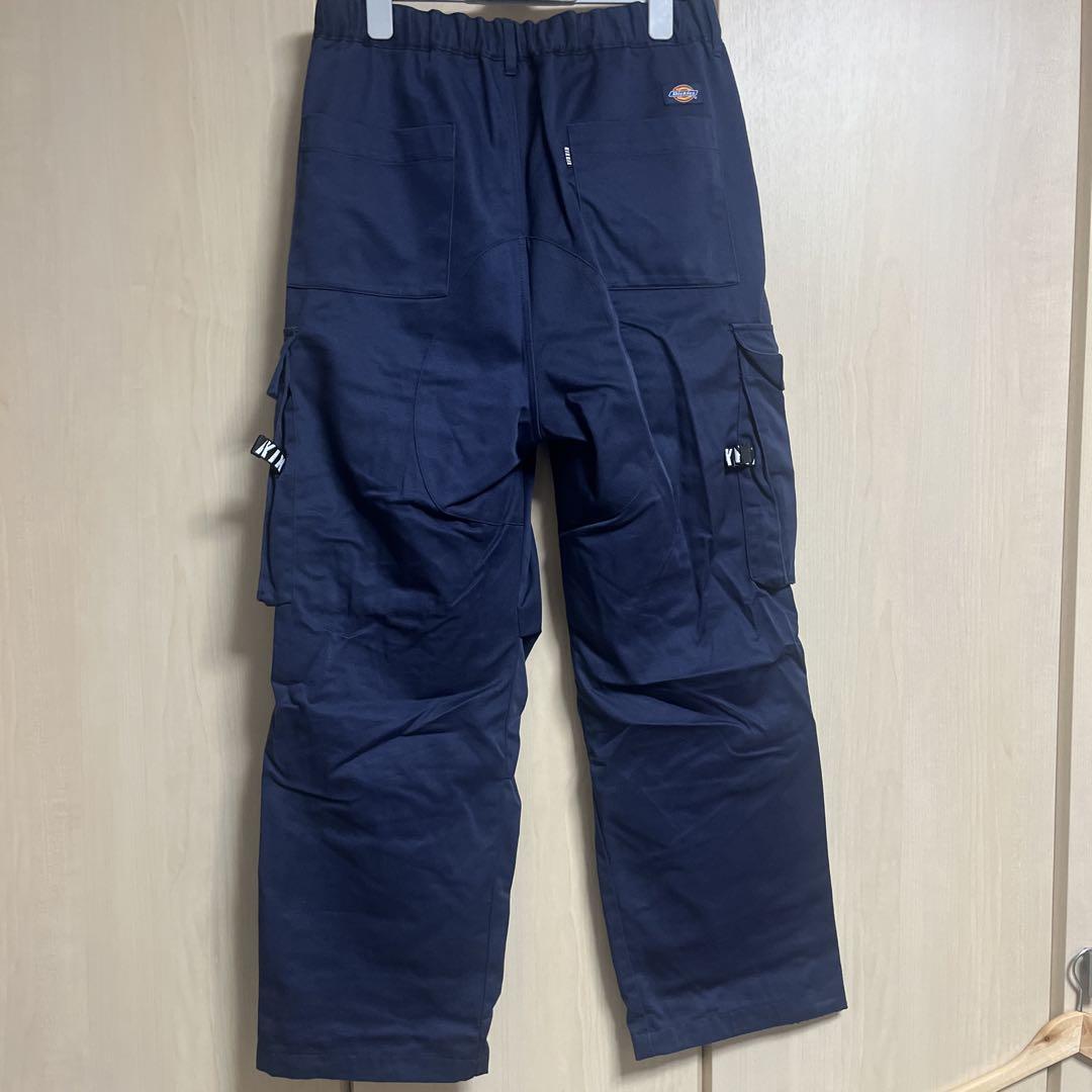 Dickies ネイビー カーゴパンツ　kixsix キックスシックス