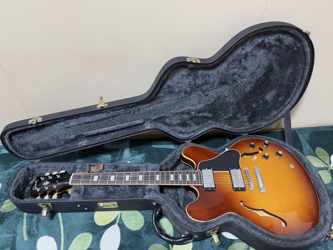 ギター Gibson ES-335 Figured (Iced Tea)
