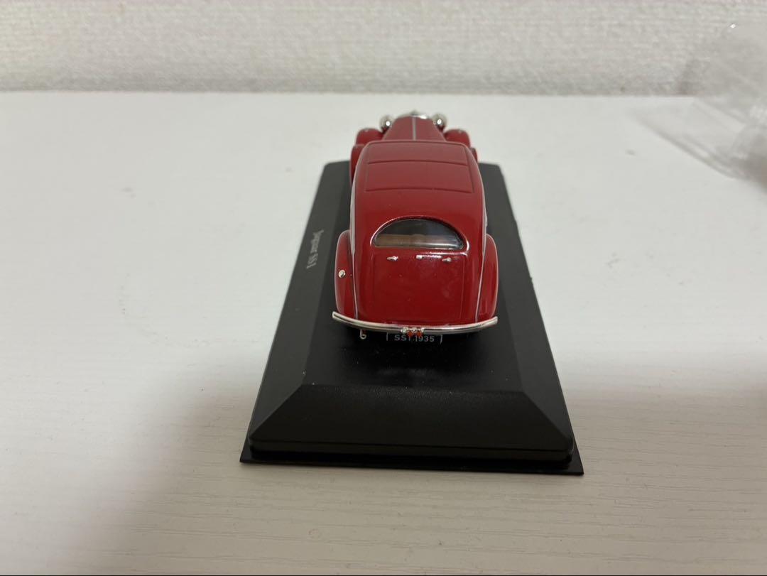 Jaguar SS1 ミニカー 赤色 箱付き