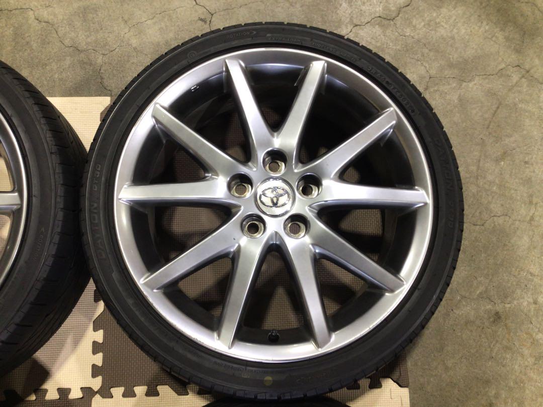 激安 流用 215/40R18 デイトン 夏タイヤ トヨタ 純正 4本セット