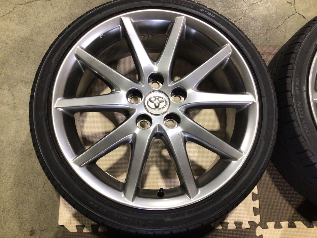 激安 流用 215/40R18 デイトン 夏タイヤ トヨタ 純正 4本セット
