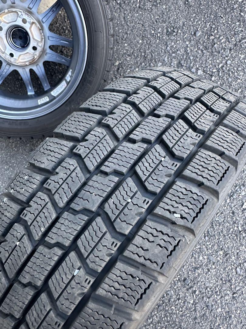 ヒ*ロ様 14インチタイヤホイールセット　GOODYEAR2022年製造スタッド