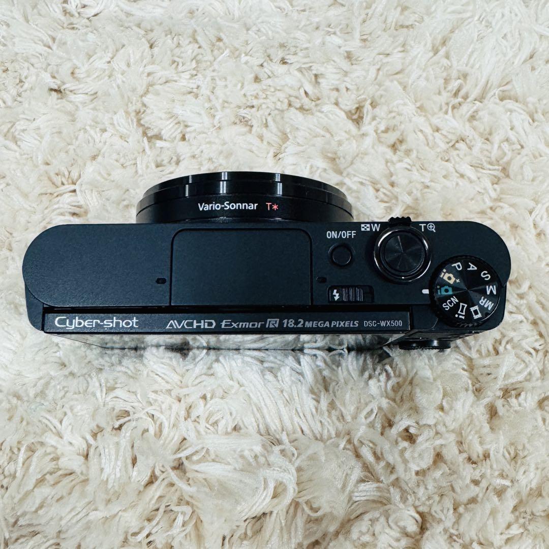 ✨美品✨ SONY Cyber-shot DSC-WX500 ブラック カメラ