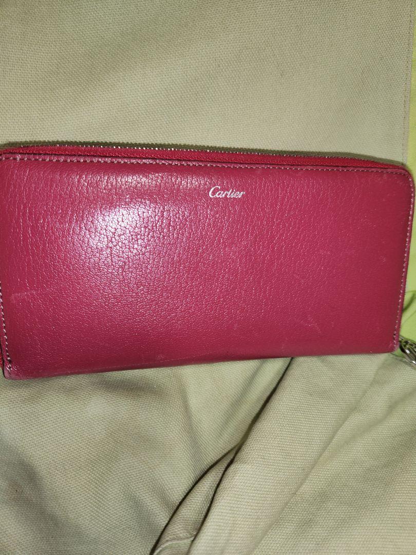 Cartier 【未使用品 超美品】 カルティエ ラウンドファスナー長