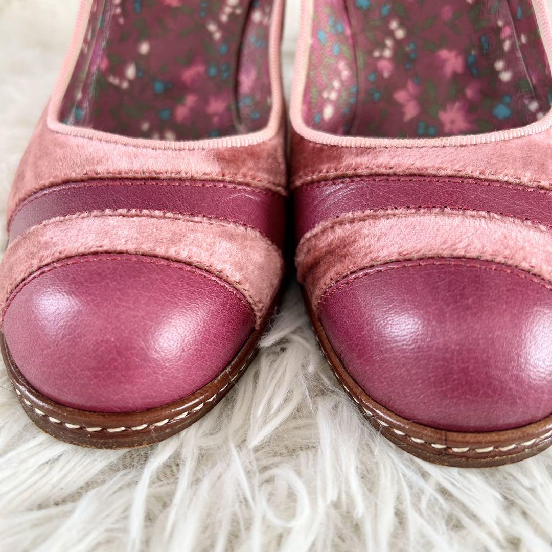 【SALE!!ラスト1点】DOLCE＆GABBANA レザーパンプスヒール24.5㎝ 割引ファッション - DOLCE&GABBANA ドルチェアンドガッバーナ