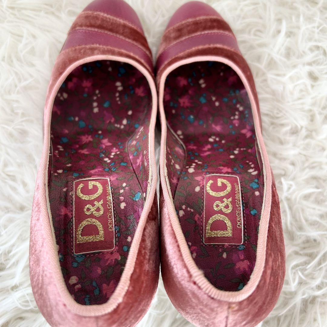 【SALE!!ラスト1点】DOLCE&GABBANA レザーパンプスヒール24.5㎝ 割引ファッション - DOLCE&GABBANA ドルチェアンドガッバーナ
