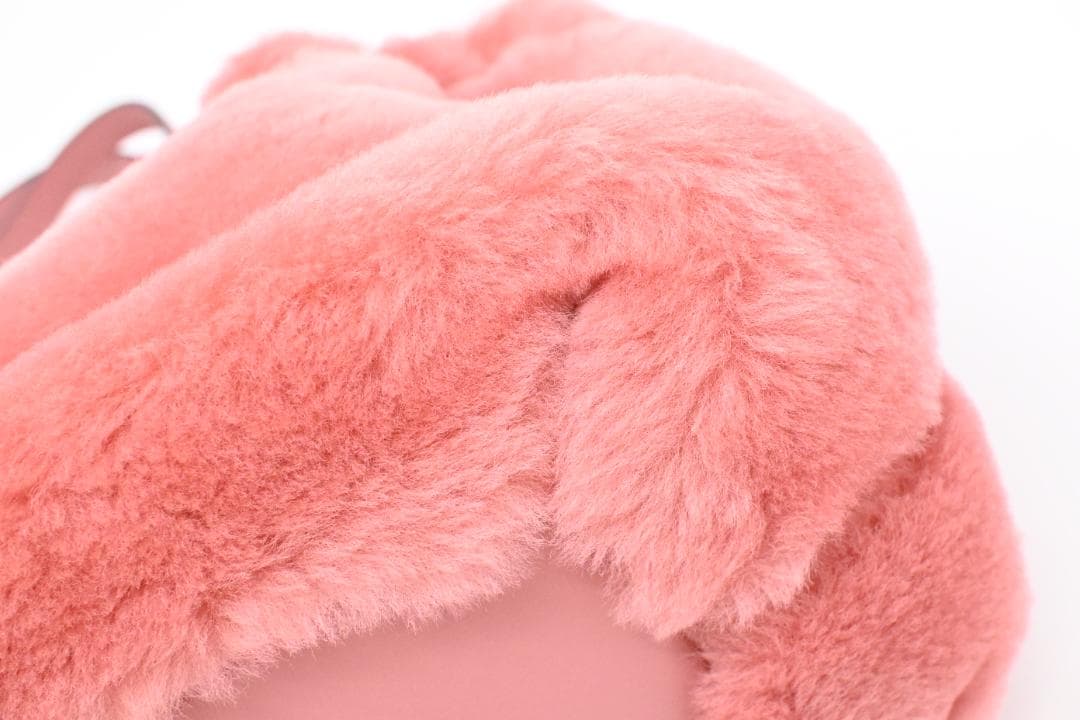 【希少アイテム】ジミーチュウ　ファーバッグ　２Way　ハンドバッグ　ムートン