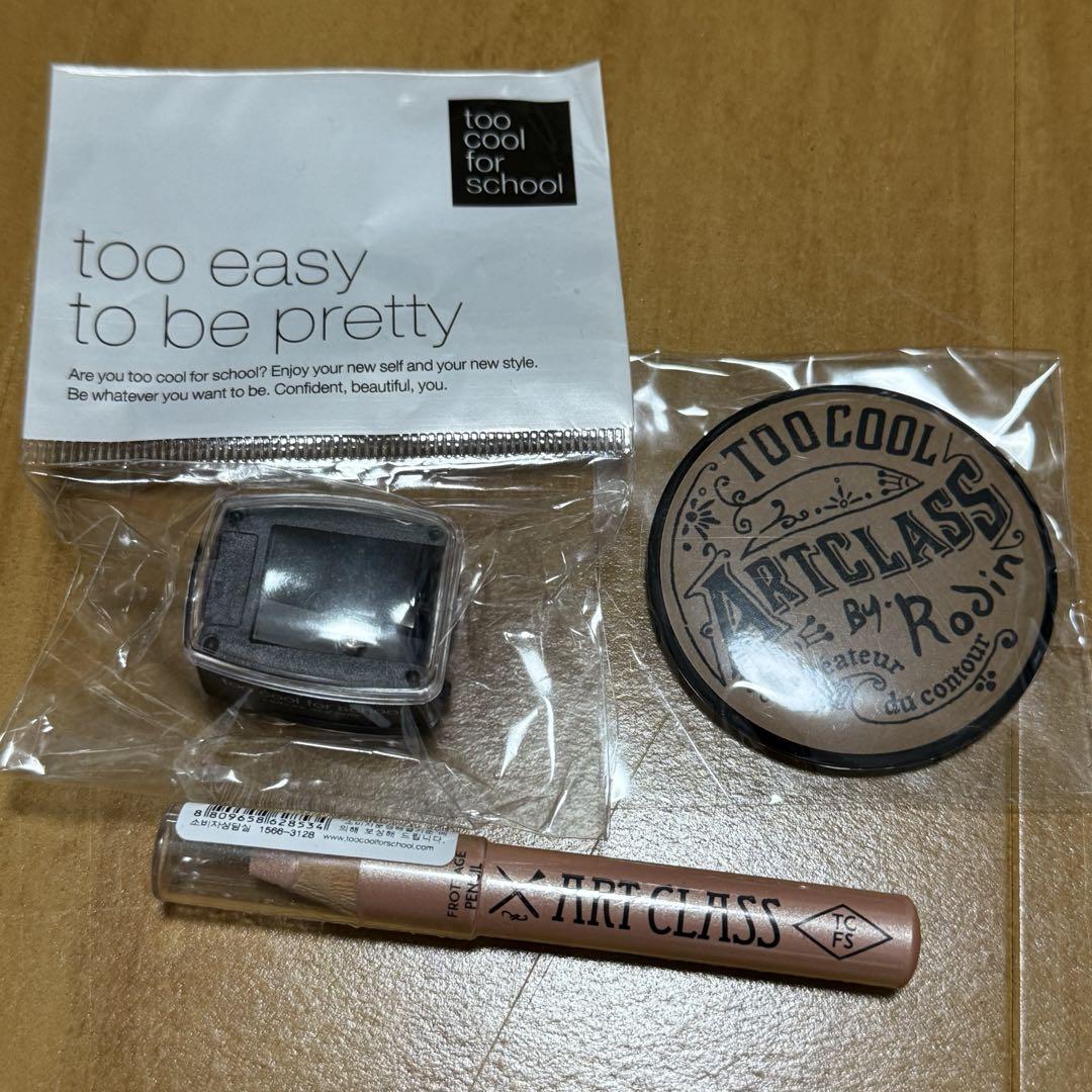 【新品】too cool for schoolフロッタージュ ペンシル 09