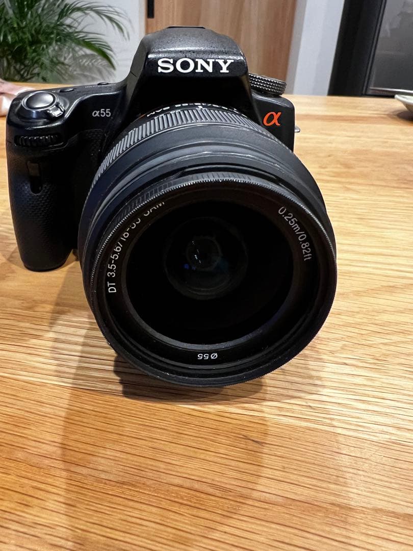 SONY α55 SLT-A55V レンズセット(13000円)