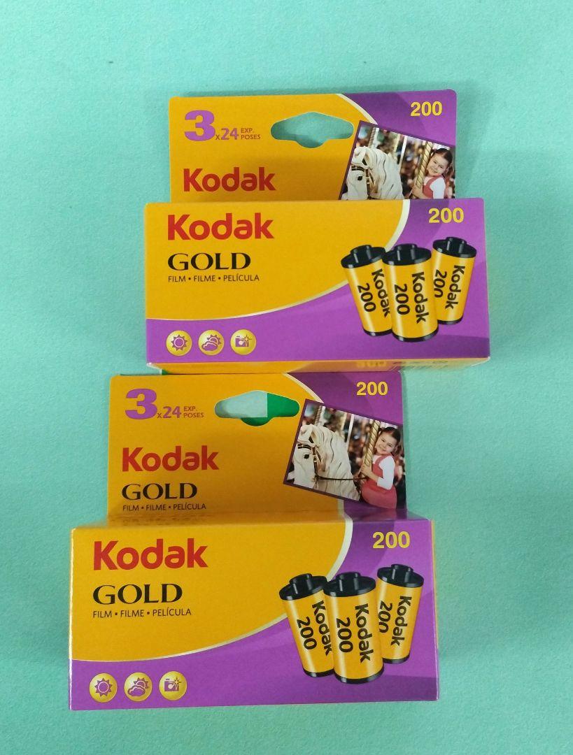 コダック　 Gold200- 24枚 3本セット35mmネガフィルムx2セットフィルム