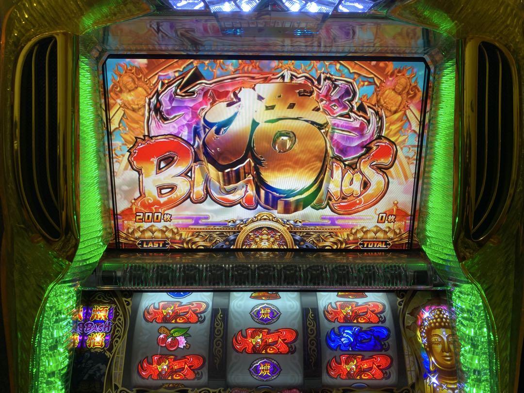 パチスロ実機　煩悩BREAKER禅　コイン不要機付