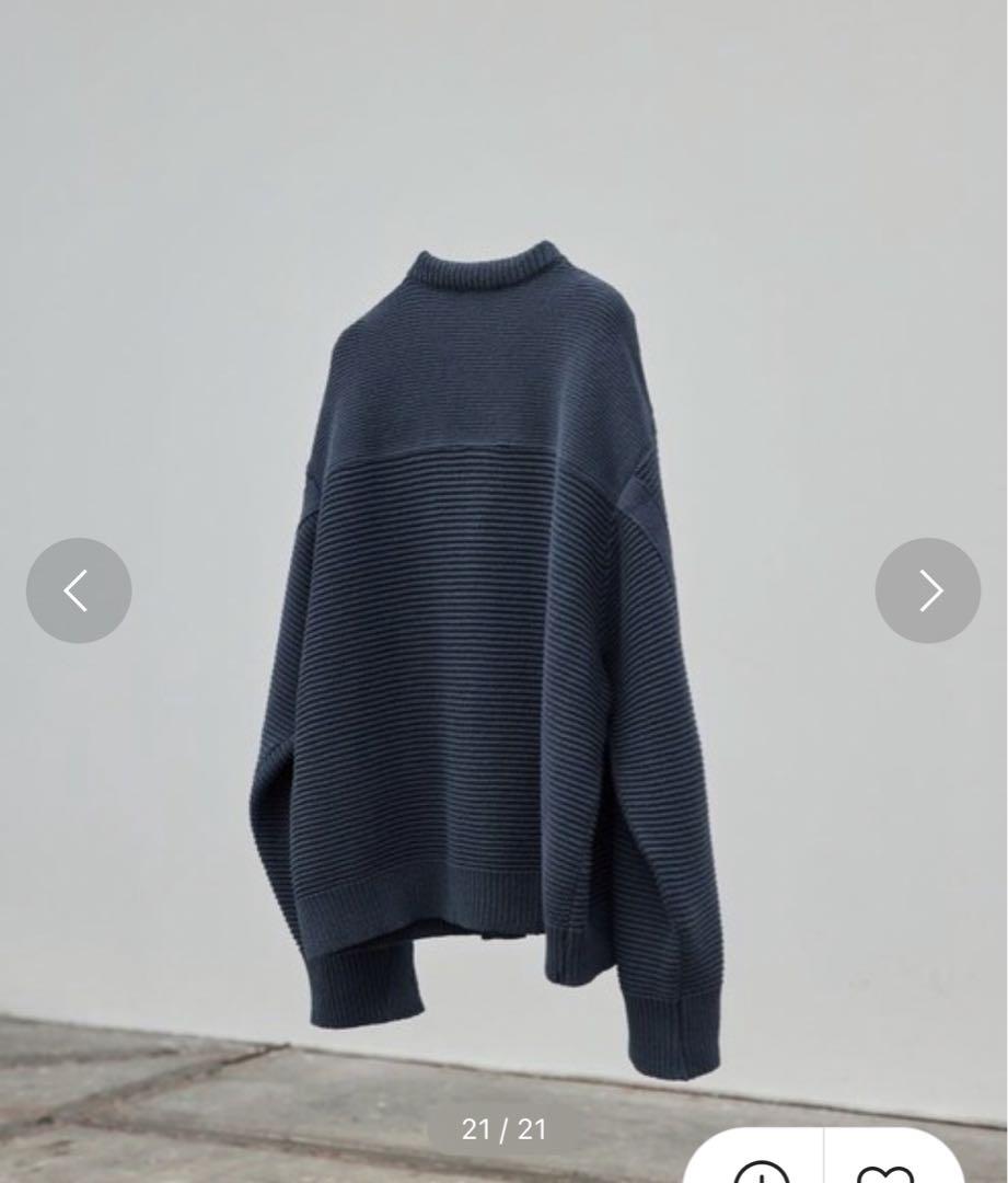 【匿名配送】LIDNM LOOP YARN WIDE CARDIGAN