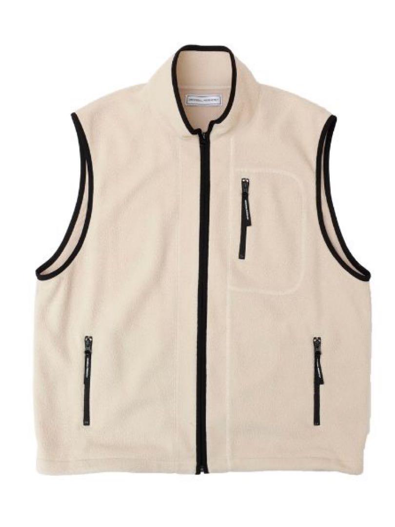 POLARTEC®︎ FLEECE VEST ECRU フリースベスト