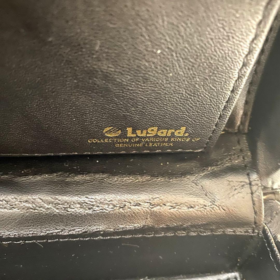 ラガード アタッシュケース Lugard 牛革 レザー ブラック