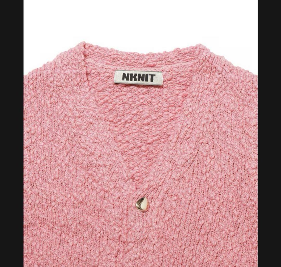 【週末限定お値下げ】NKNIT mini V-neckKNITvest ニット 週末限定お値下げ】NKNIT mini V-neckKNITvest ニット - メルカリ