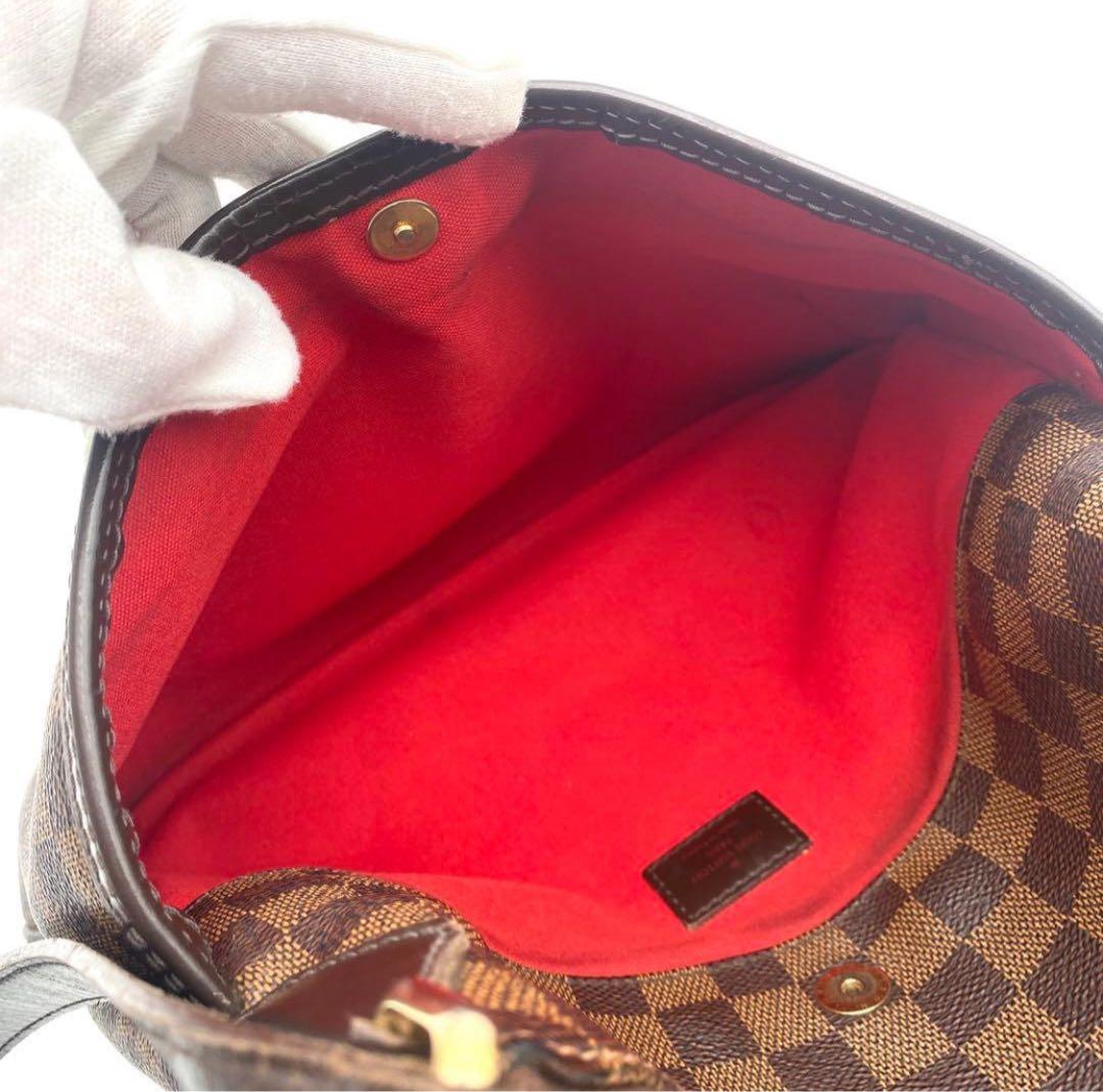 ルイヴィトン ダミエ ブルームズベリ PM ショルダーバッグ ブラウン