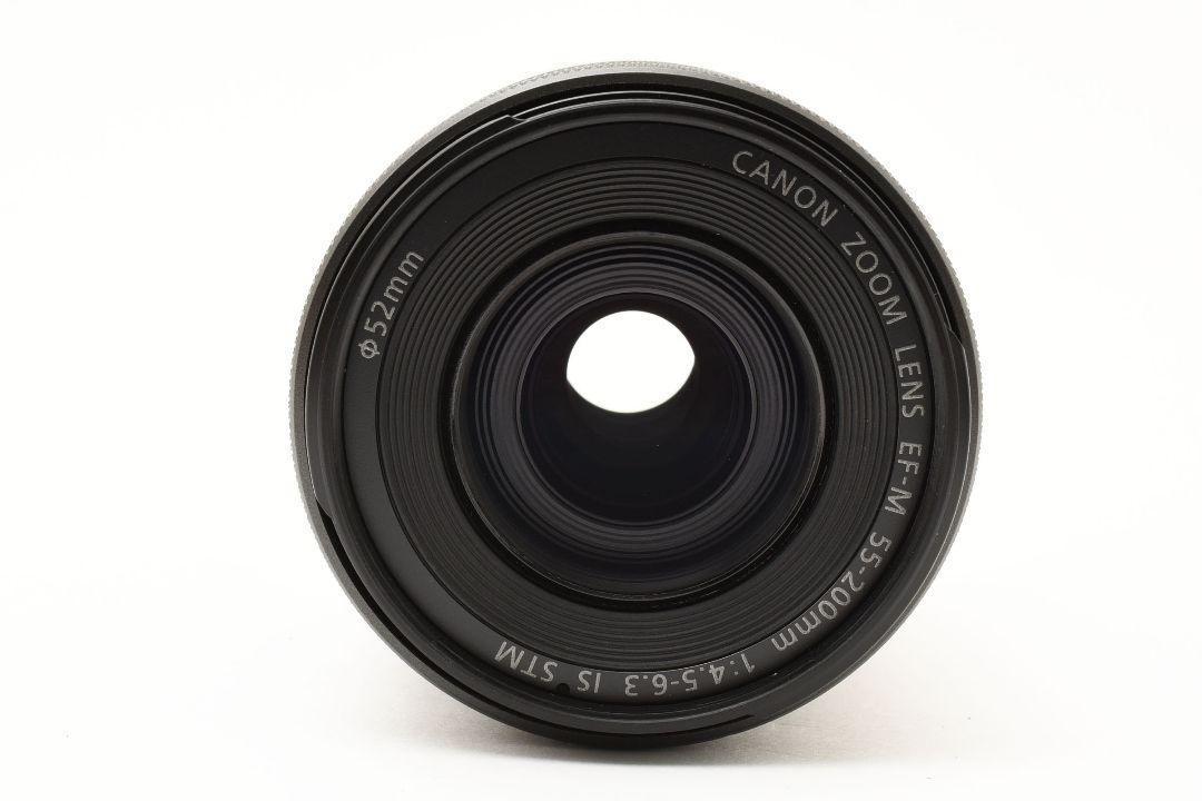 【ほぼ新品】 CANON EF-M 55-200mm IS STM グラファイト ほぼ新品 CANON EF-M 55-200mm IS STM グラファイト