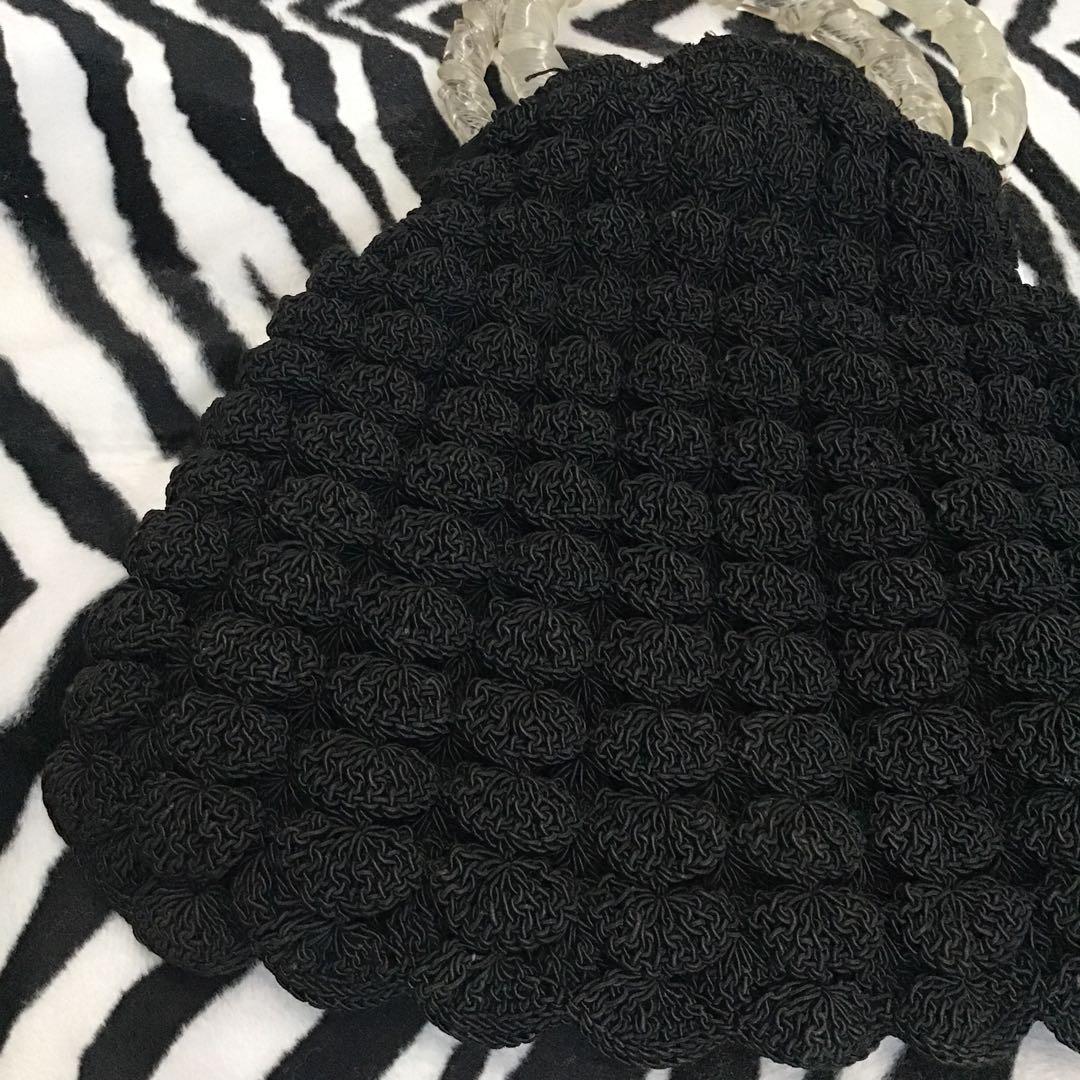 USA 50s パーティバッグ CORD BAG ビンテージ バッグ