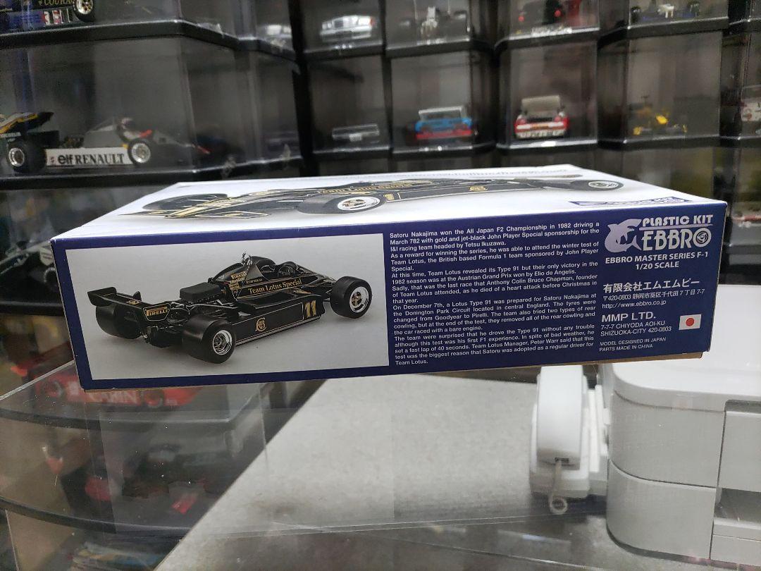 Team・Lotus・Type91・1982・Satoru・Nakajima