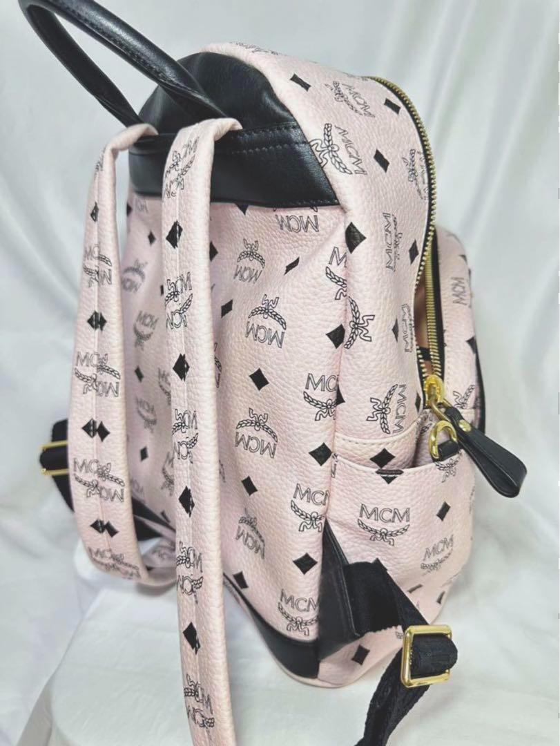 MCMリュック パウダーピンク 美品 ヴィセトス MCM リュック パウダーピンク デュアルスターク ヴィセトス