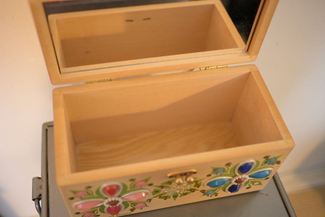 エニッドコリンズ ヴィンテージバッグ ウッドボックス