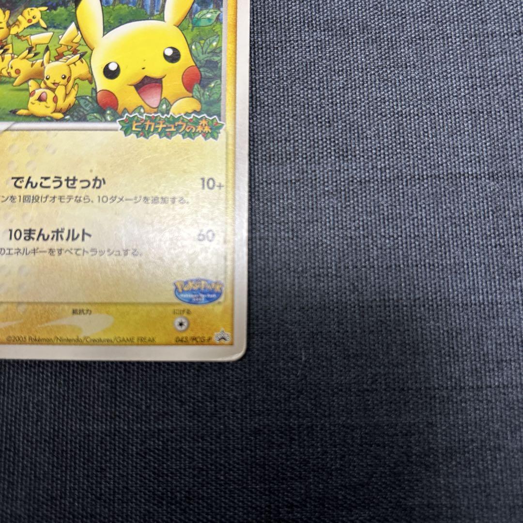鮨*郎様 新品未開封 ポケパークのピカチュウ PROMO PCG-P 043/P ポケパークのピカチュウ プロモ 未開封 043/PCG-Pの通販 magi