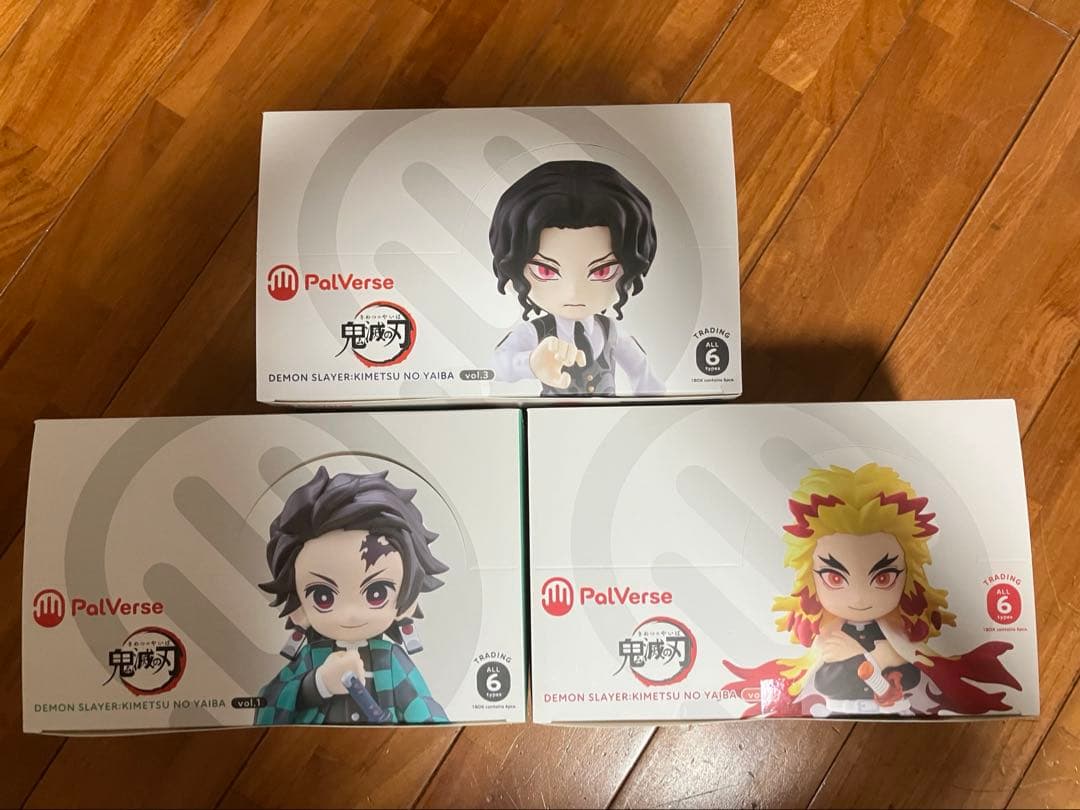 PalVerse 鬼滅の刃　vol.1 2 3 セット　未開封　コンプ