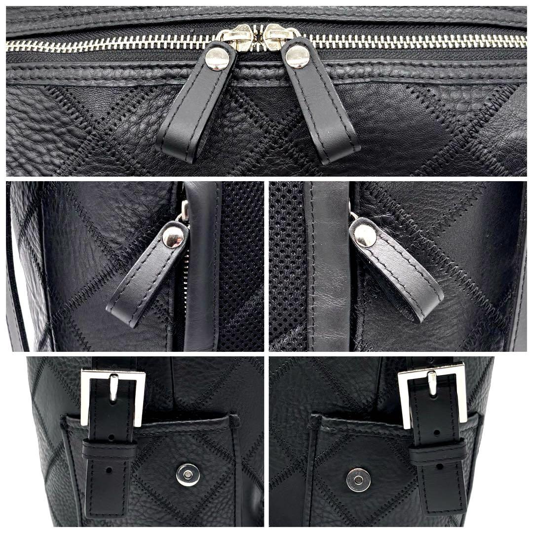 ✨未使用✨ タグ付き✨ TRION　リュック　バックパック　レザー　保存袋付き