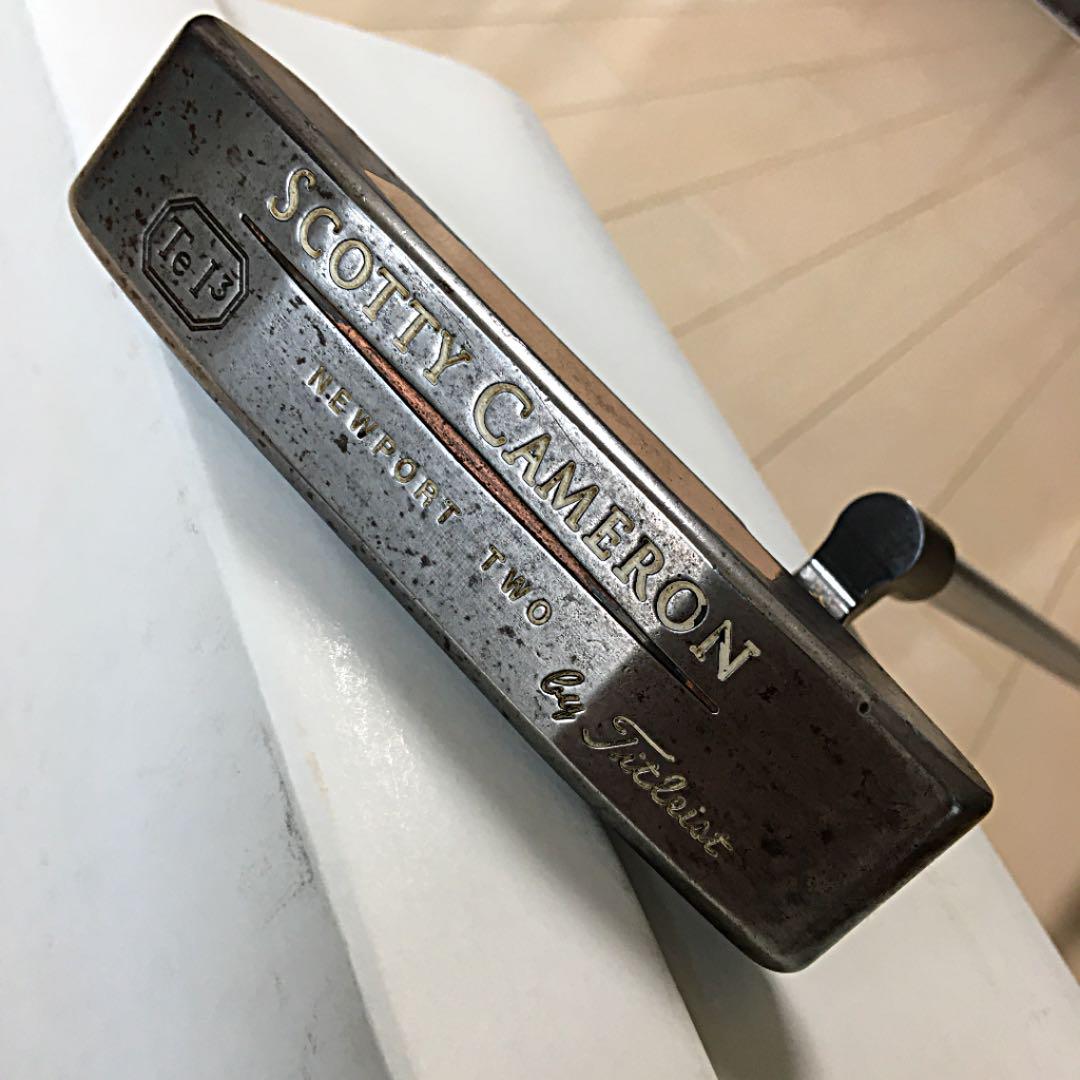 Scotty Cameron - スコッティキャメロン　トライレイヤード　ニューポート2　ソールスタンプ スコッティキャメロン トライレイヤードニューポート2 ソール