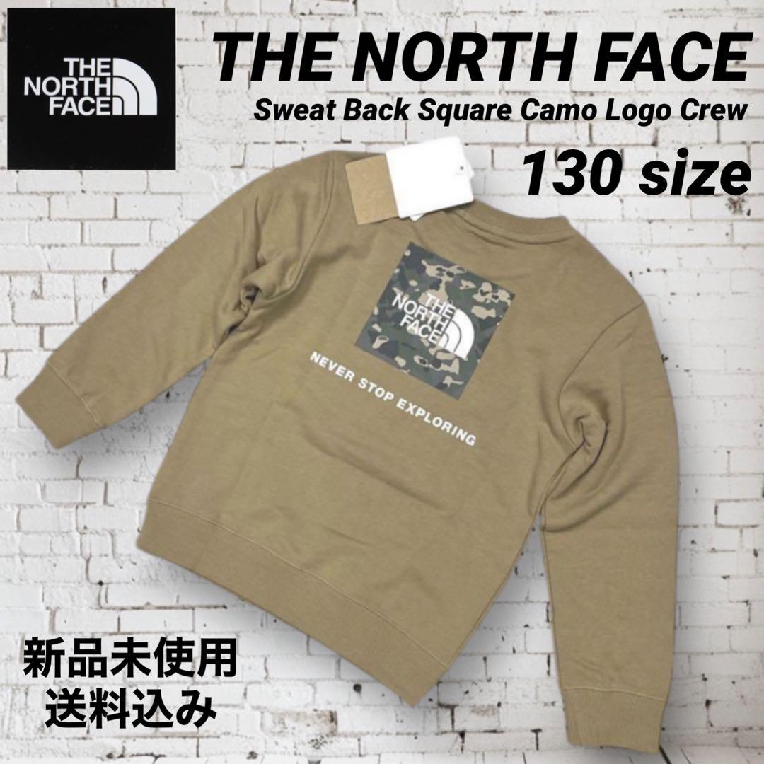 THE NORTH FACE バックスクエアカモロゴクルー 130サイズ 新品