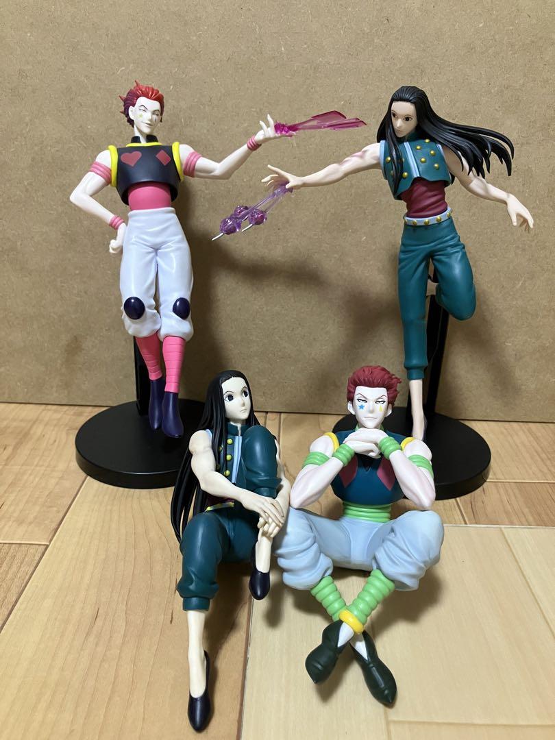 HUNTER×HUNTER プライズ　フィギュア　ヒソカ　イルミ　ぬーどる