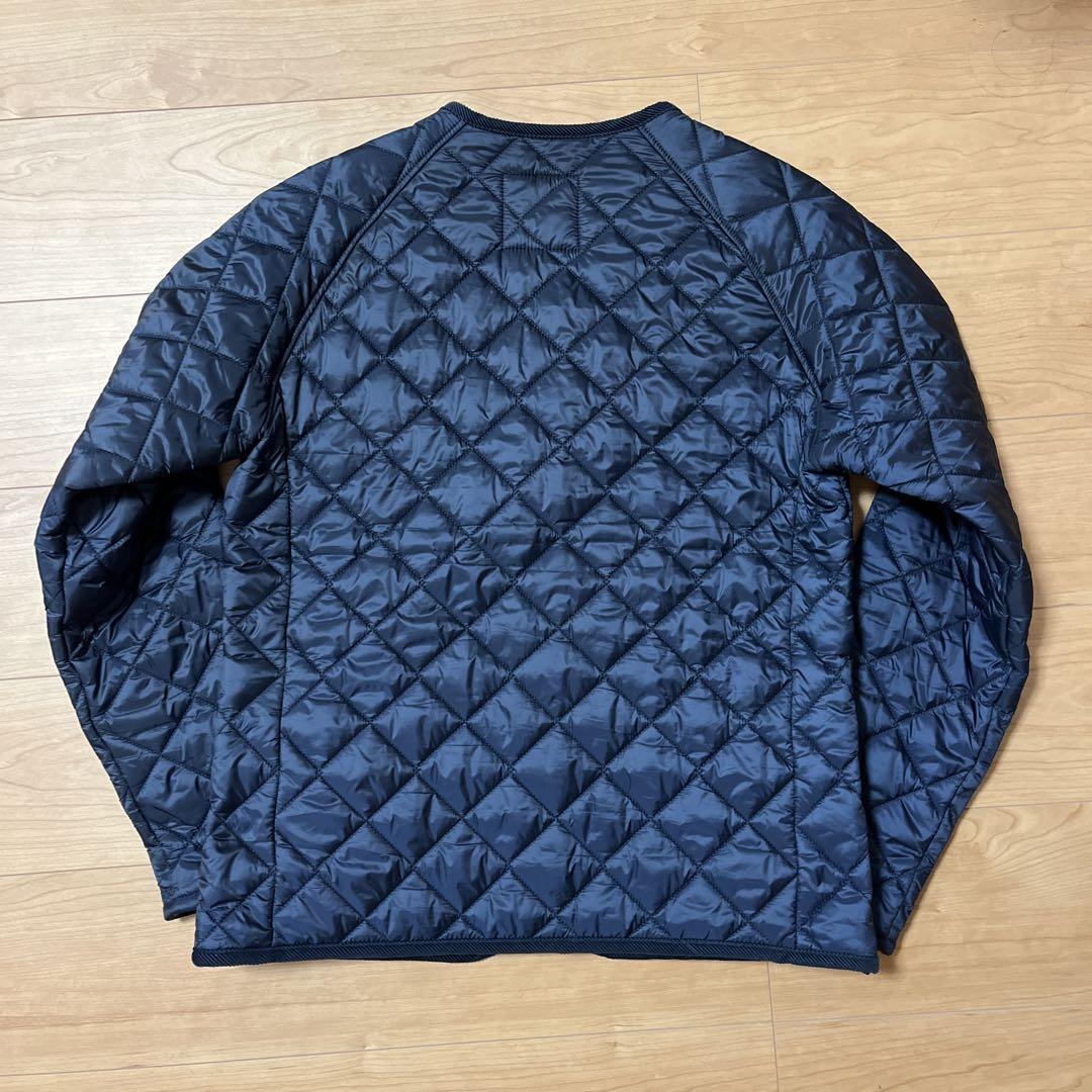 ラベンハム ノーカラーキルティングジャケット