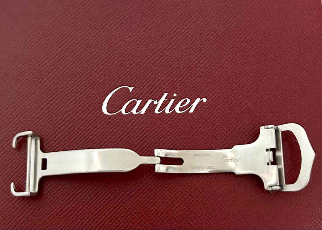 Cartier 純正品 Dバックル 純正18mm ロードスター タンクソロ LM