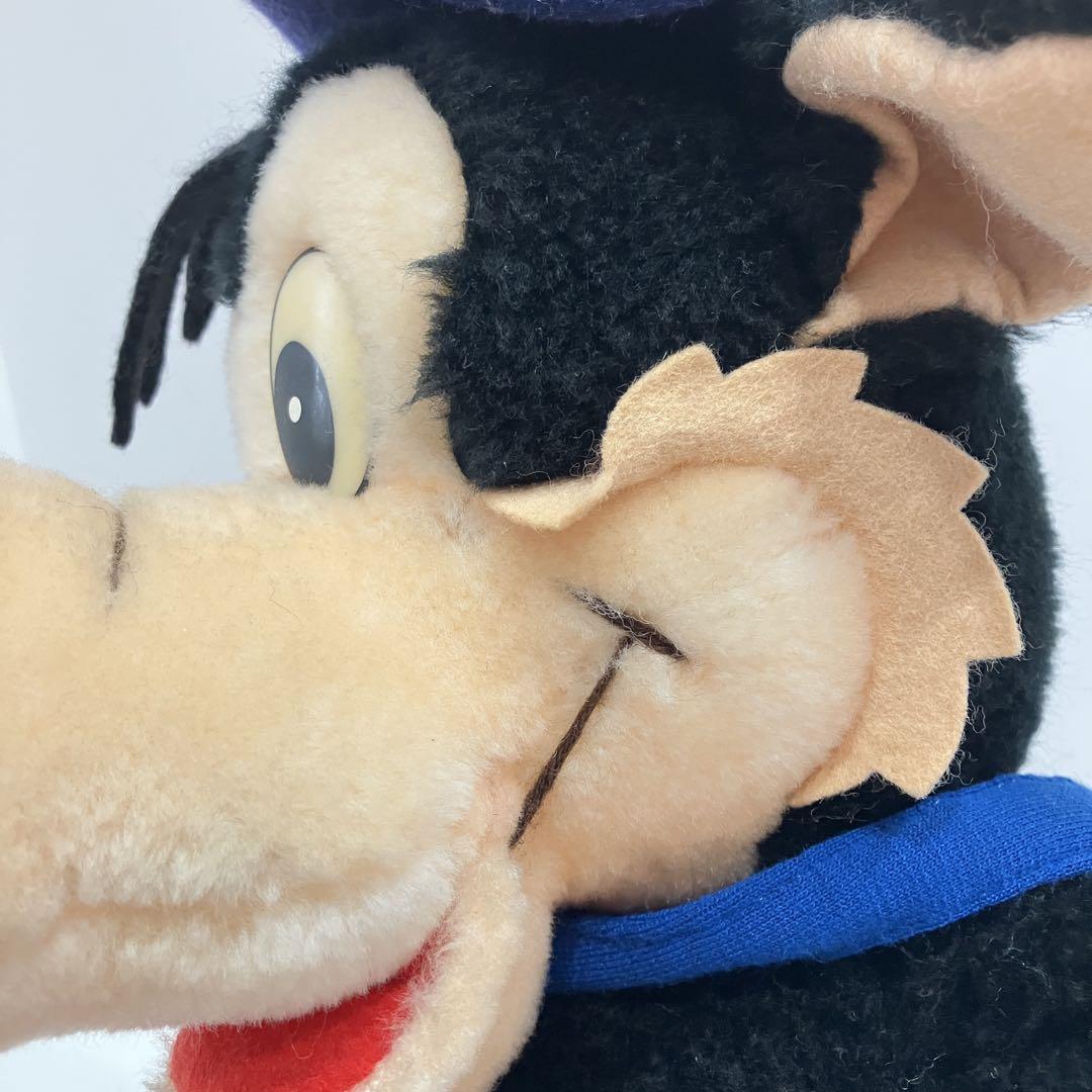 東京ディズニーランド　ビッグバッドウルフ　ぬいぐるみ　昭和レトロ 東京ディズニーランド ビッグバッドウルフ ぬいぐるみ 昭和