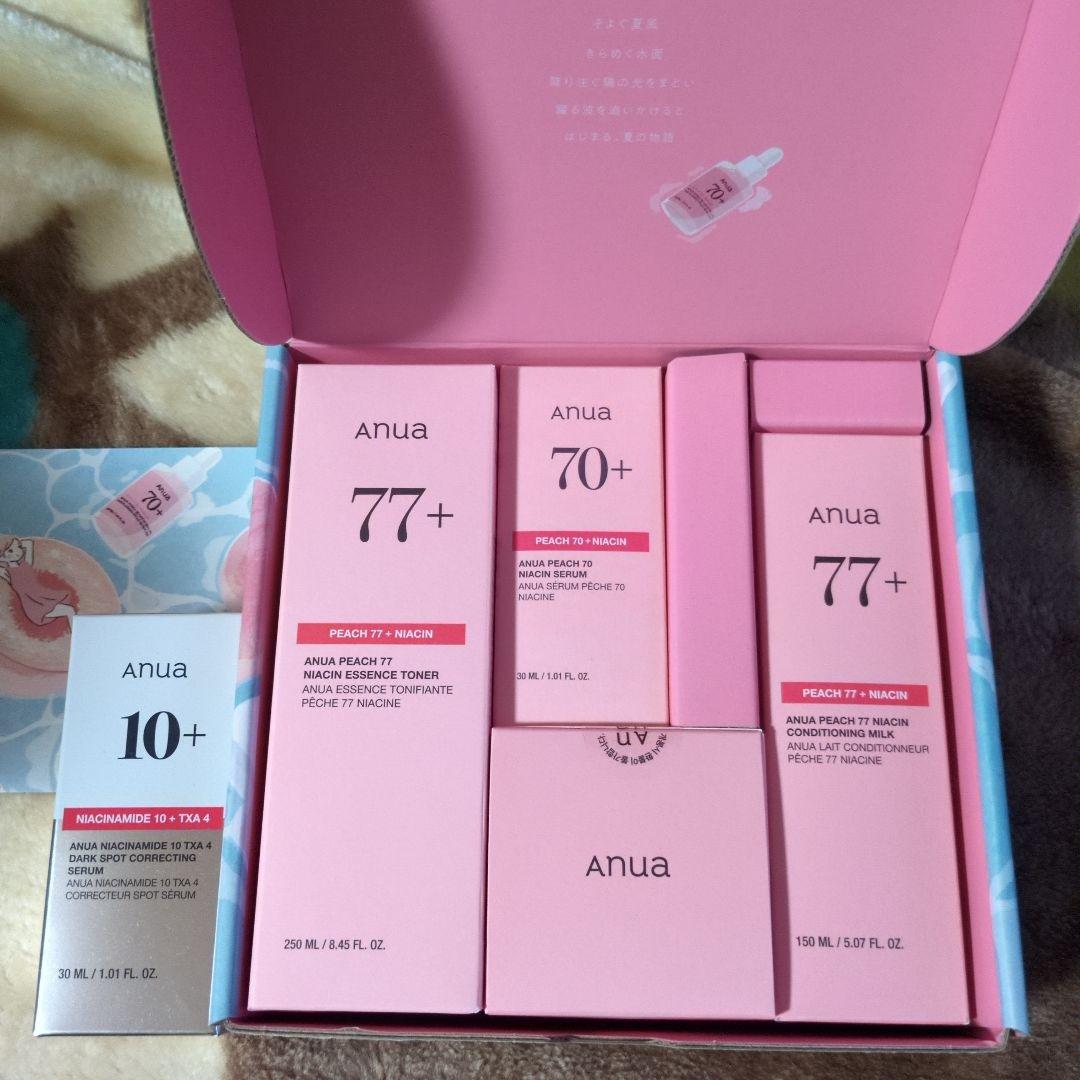 Anua 桃スキンケアトライアルセット心弾む夏のかけら